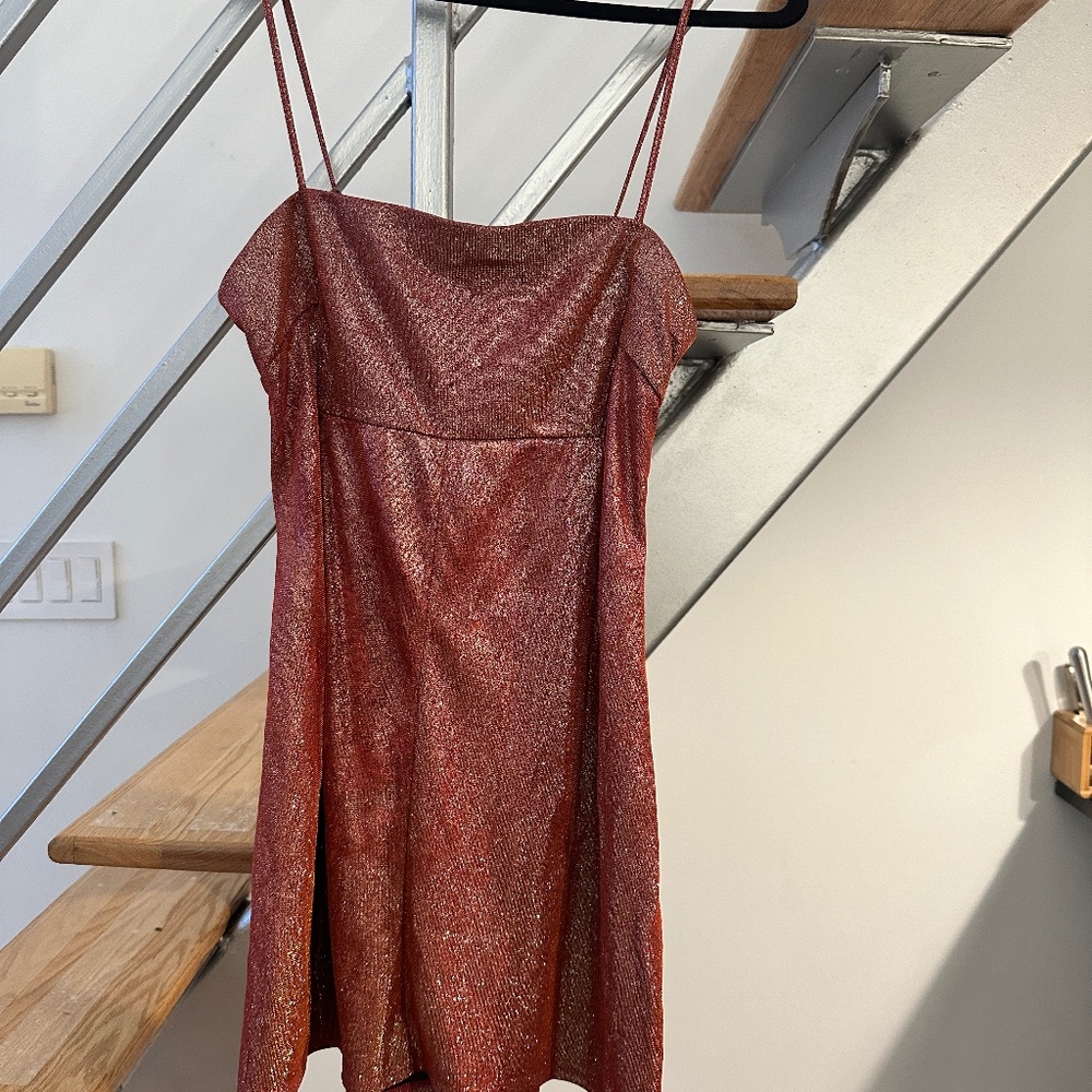 Shimmery Mini Dress